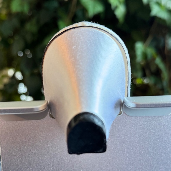 Feather Trimmed Satin Heeled Slippers 6.5, Vintage-Inspired Glam Boudoir Mules - Picture 6 of 8